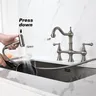 Robinet de lavabo robinet de cuisine chaud et froid en… – vue 6