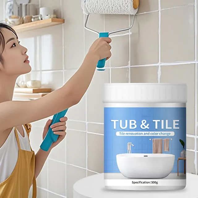Kit de peinture pour carrelage de salle de bain avec… – vue 3