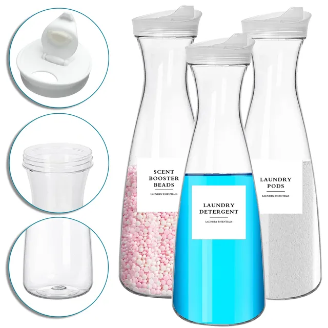 Récipient distributeur de lessive pour détergent – vue 4