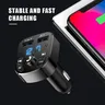 Chargeur de voiture transmetteur FM Bluetooth Audio… – vue 4