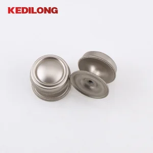 KEDLO-Poignée d&rsquo;armoire de cuisine en argent pour meubles, poignée de tiroir, bouton de garde-robe, quincaillerie légère, luxe