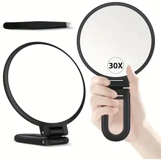 Miroir grossissant doubleface 1x 30x pliant compact voyage maquillage…