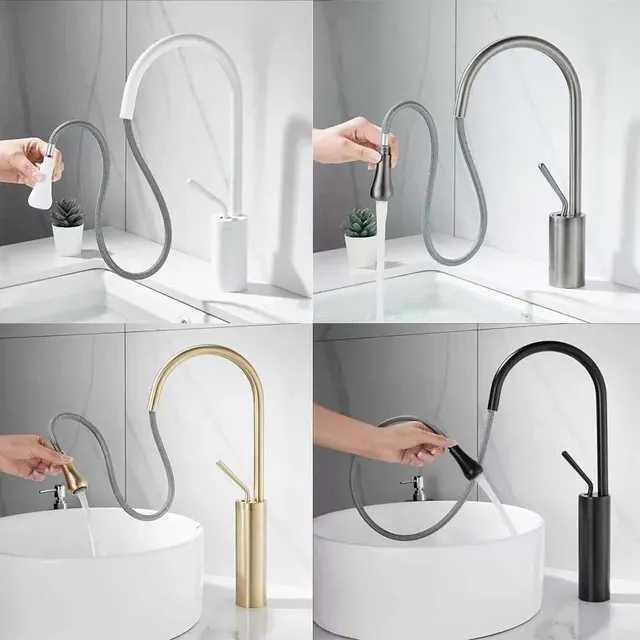 Robinets de lavabo extractibles pour salle de bains – vue 2