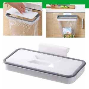 support sac poubelle suspendu cuisine fixation sans perçage plastique gris compact hygiénique mains libres réutilisable écologique support sac poubelle suspendu cuisine fixation sans perçage plastique gris compact hygiénique mains libres réutilisable écologique