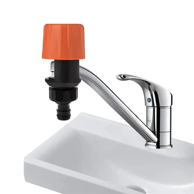Robinet mitigeur d'eau chaude/froide pour lavabo de… – vue 6