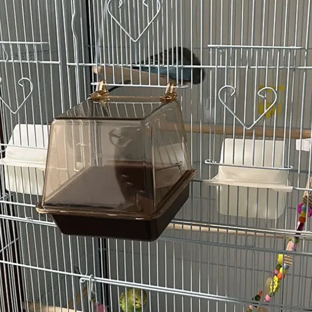 Grande boîte de bain pour oiseaux de compagnie – vue 6
