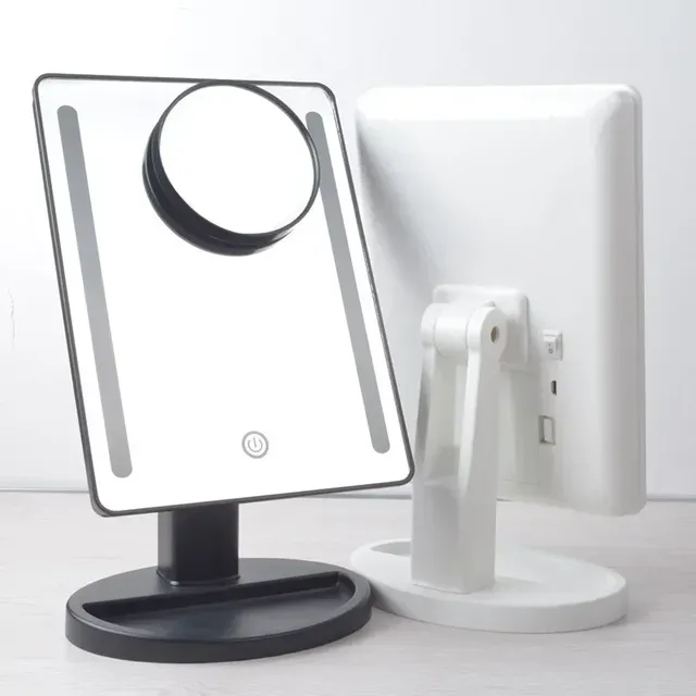 Miroir maquillage LED éclairage tactile intensité…