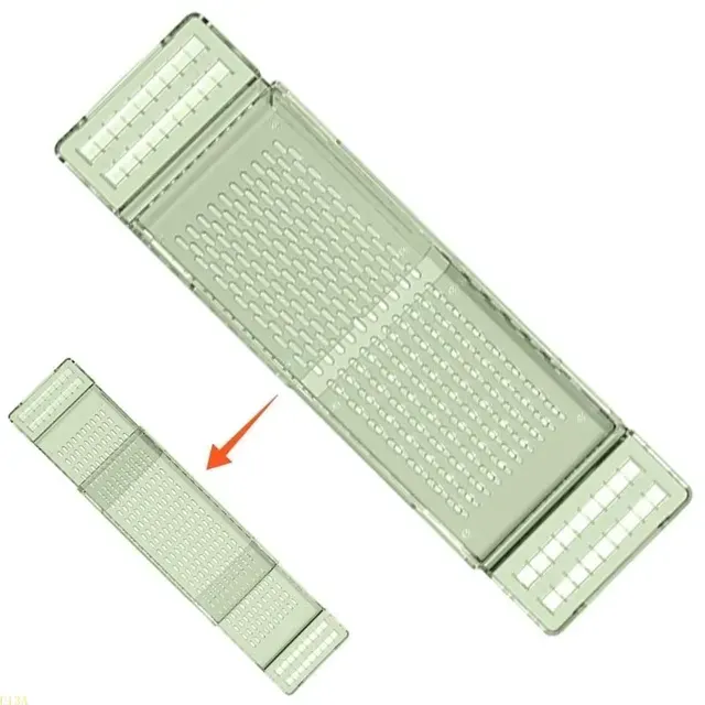 Plateau baignoire réglable transparent PET plastique… – vue 3