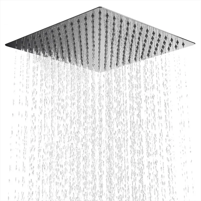 Pommeaux de douche à effet de pluie