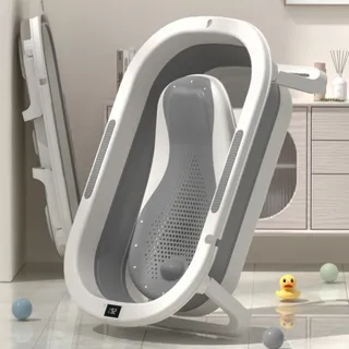 Baignoire bébé baignoire chaude bébé pliable enfant en bas âge assis…