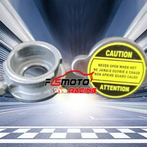 Col de remplissage de soudure et tuyau de trop-plein pour radiateurs de vélo et de voiture + capuchon 1.1