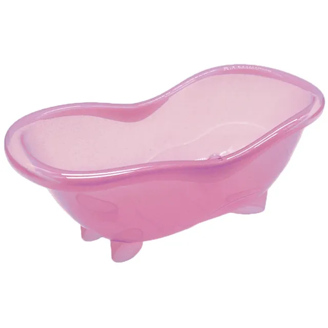 Poupée bébé réaliste silicone bain baignoire rose… – vue 6