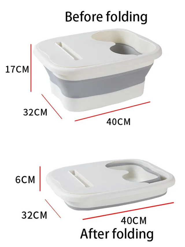 Bain de pieds pliable – vue 4