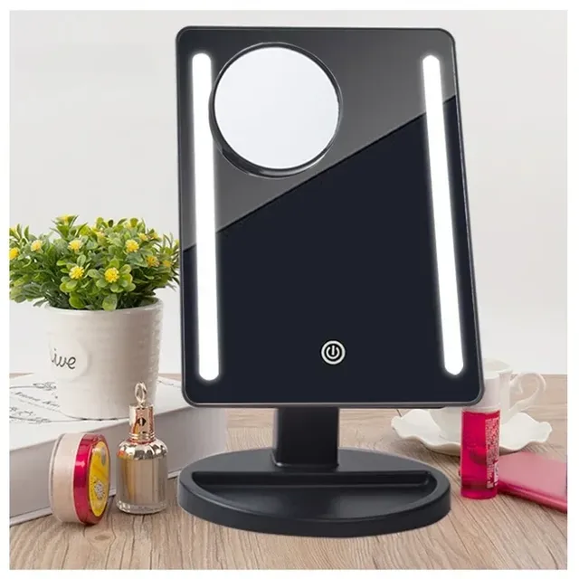 Miroir maquillage LED éclairage tactile intensité… – vue 6