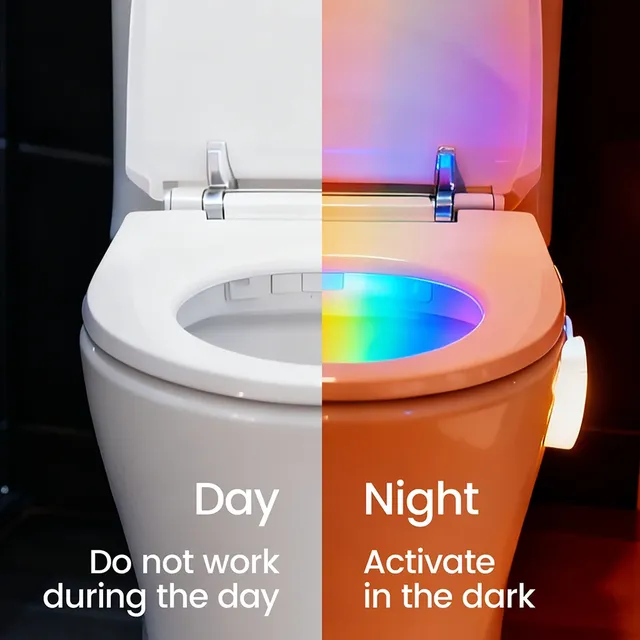 Capteur de mouvement LED siège de toilette lumière pour… – vue 5
