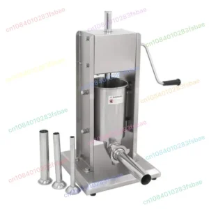 Machine de remplissage manuelle de saucisses, 5l, pour usage domestique Commercial, en acier inoxydable 304 Machine de remplissage manuelle de saucisses, 5l, pour usage domestique Commercial, en acier inoxydable 304