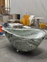 Baignoire de luxe en pierre solide – vue 5