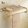 Ensemble mural accessoires salle bain laiton sculpté… – vue 6