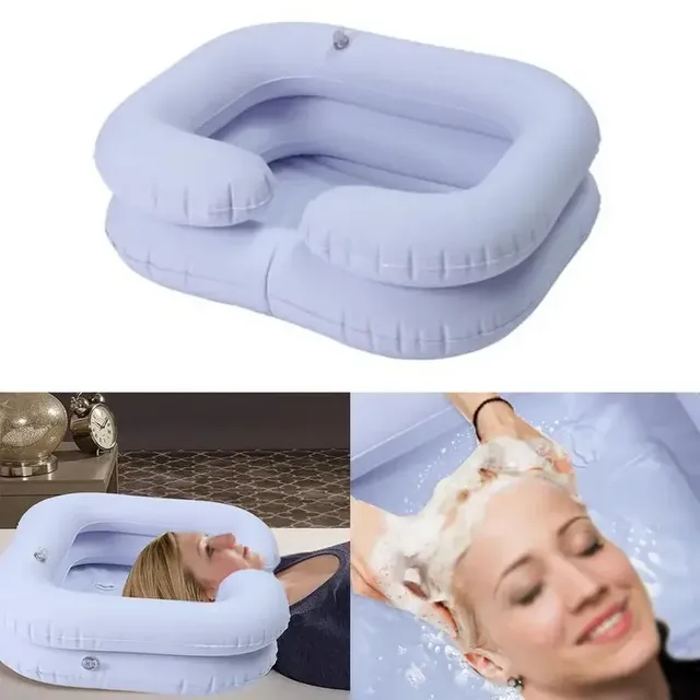 Évier gonflable PVC shampooing bassin lavabo lavabo pour…