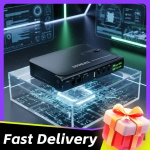 Alimentation sans interruption UPS avec batterie remplaçable haute puissance 36 W et écran LED multi-interface et commutateur sans couture instantané