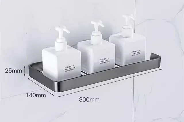 Étagères de salle de bain – vue 5