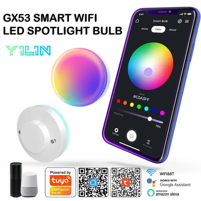 GX53-Ampoule de budgétaire WiFi intelligente – vue 2