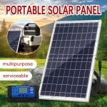1000W 500W 12V kit panneau solaire photovoltaïque 100A contrôleur chargeur de panneau solaire, convient pour les batteries rapides dans les maisons/camping/RV