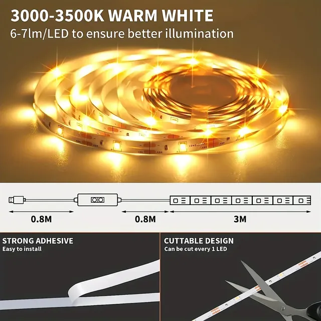 Bande lumineuse LED 5V – vue 2