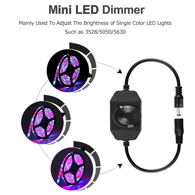 Contrôleur de gradation pour bande lumineuse LED – vue 4