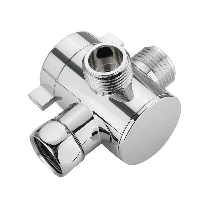 Inverseur trois voies chromé poli compact cylindrique… – vue 6
