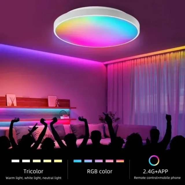 Plafonnier LED intelligent Tuya WiFi – vue 6