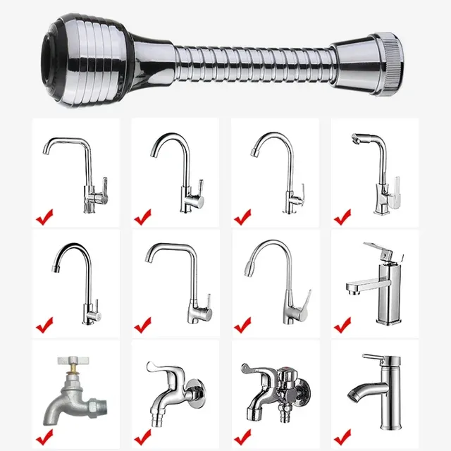 Extension de robinet rotative à 2 modes 360 – vue 6