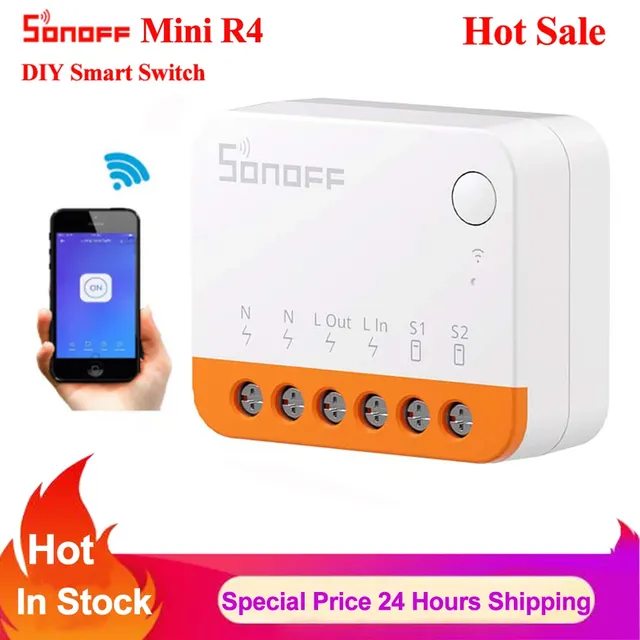 Sonoff Mini R4 extrême Wifi commutateur intelligent…