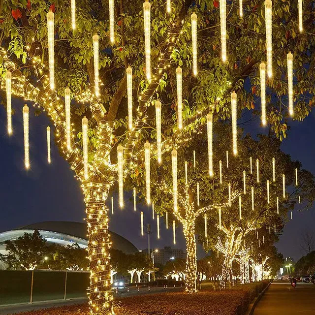 Guirlande lumineuse extérieure stalactite LED blanc… – vue 6