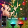 Guirxiété lumineuse LED RVB à commande vocale – vue 5