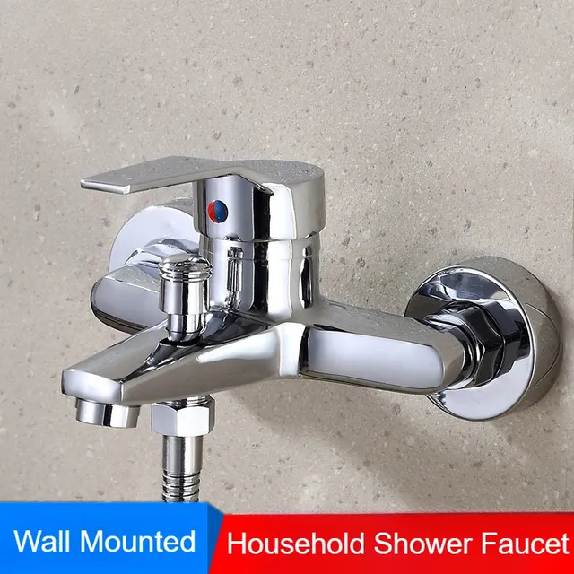 Mitigeur bain douche mural monocommande chromé design… – vue 3