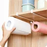 Porte serviettes papier sous meuble acier noir mat… – vue 3
