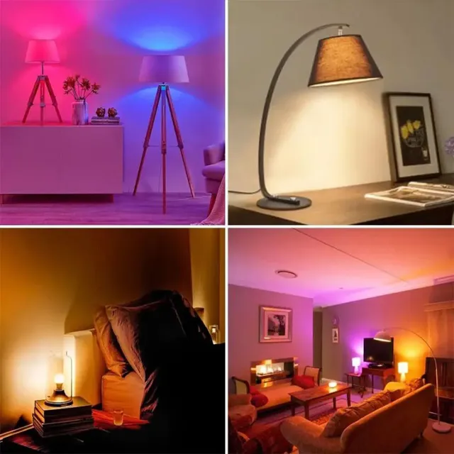 Ampoule LED multicolore RGB – vue 5
