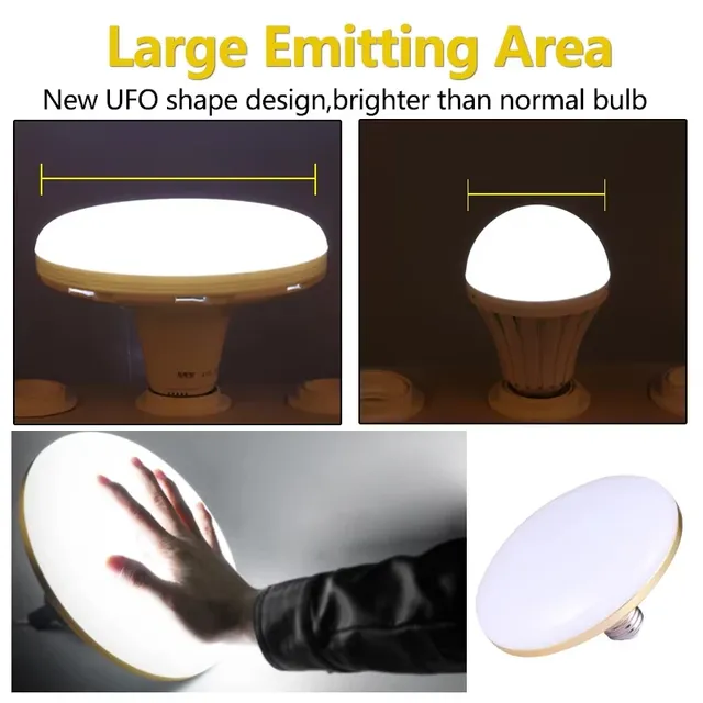 Ampoule LED UFO Super Lumineuse pour la Maison – vue 5
