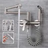 Mitigeur mural cuisine rabattable double bras articulé… – vue 3