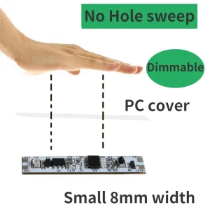 Capteur Infrarouge Pénétrer IC 12V 5V IR, Joli à Onde Manuelle, Capteur de Proximité de Mouvement de Balayage pour la Cuisine, Personnalisé