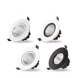 Dimmable intégré LED Downlights 5W7W/9W12W15W/18W20W COB plafonniers…