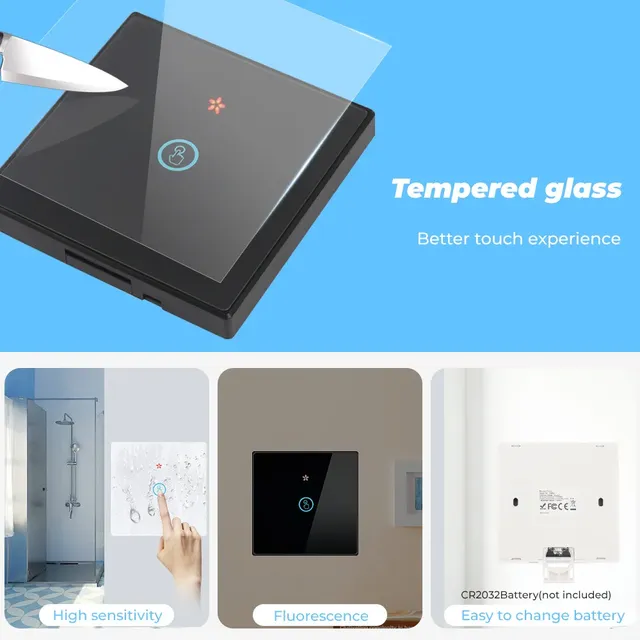 GERMA maison intelligente sans fil interrupteur tactile… – vue 5