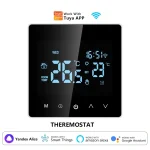 Tuya Wifi Thermostat intelligent chauffage électrique au sol LCD tactile chaudière à eau/gaz Thermostat température vie intelligente APP commande vocale