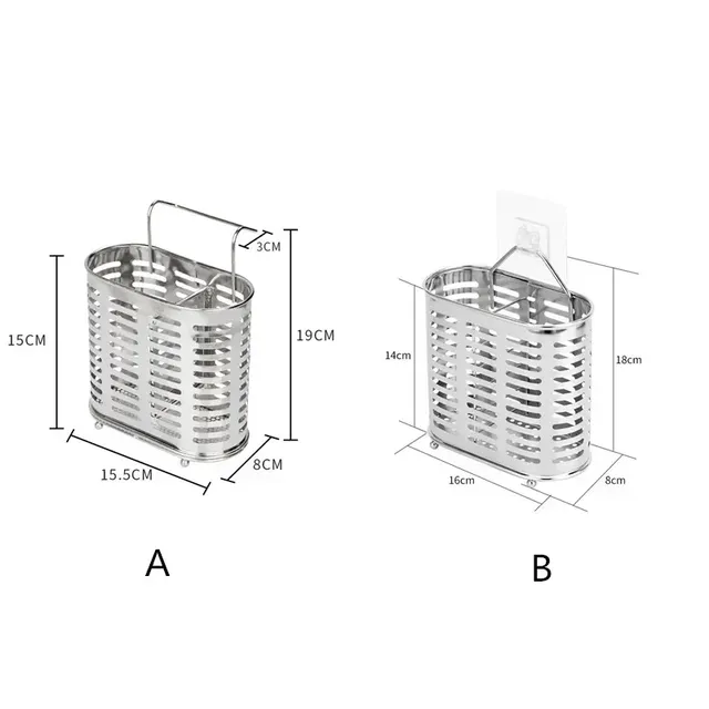 Égouttoir vaisselle acier inoxydable mural perforé… – vue 5