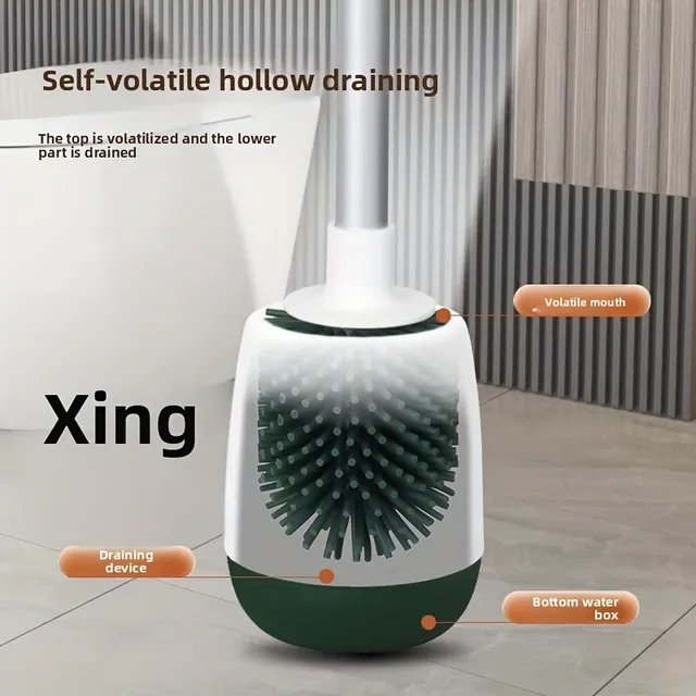 ​ Ensemble de brosses de toilette ventilées multifonctions – vue 3