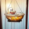 Ornements suspendus en acrylique fantôme d'halloween… – vue 2