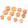 10 pièces boutons d'armoire ronds en bois boutons de… – vue 3