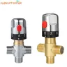 Vanne de mélange thermostatique en laiton – vue 2