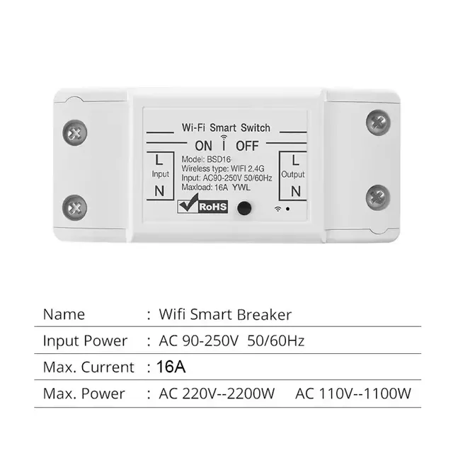 Ewelink-Commutateur de commande sans fil intelligent… – vue 6